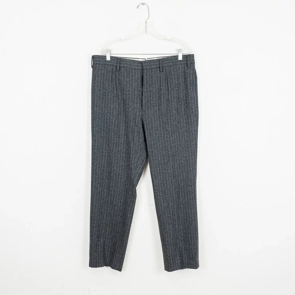 Brooks Brothers Black Fleece x Thom Browne Suit Gray Pinstripe wool tweed BB4